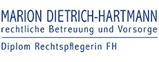 Marion Dietrich-Hartmann, Diplom Rechtspflegerin - Supervision für Berufsbetreuer
